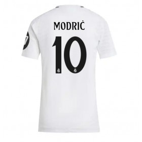 Dámské fotbalový oblečení Real Madrid Luka Modric #10 Domácí košile 2024-25 Krátkým Rukávem